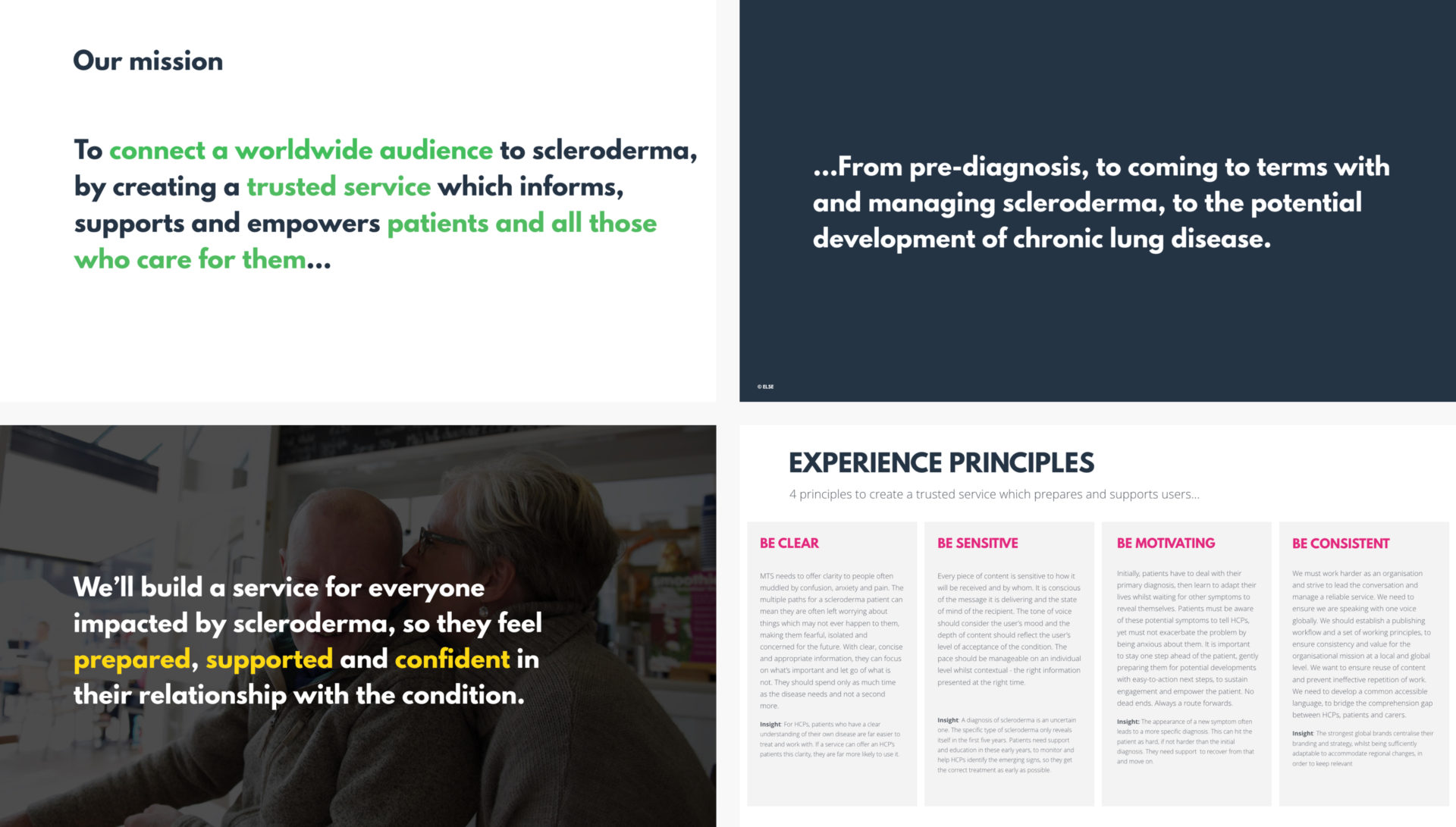 Example of a patient centered experience framework